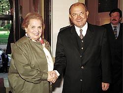 Madeleine Albright i Mate Granic
